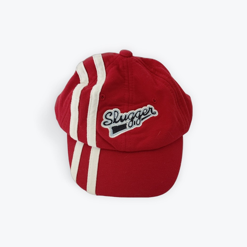 The Children’s Place baby “Slugger” Red Baseball Cap - 6-12months
